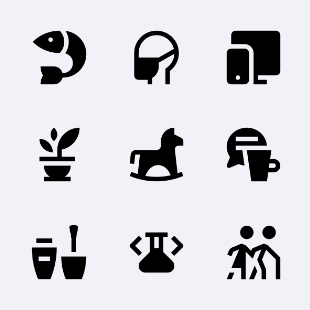 Basicons — Solid - 3,795 icons