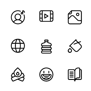 Essentia Line - 1,600 icons