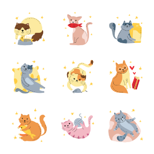 Cat Lovers Sticker